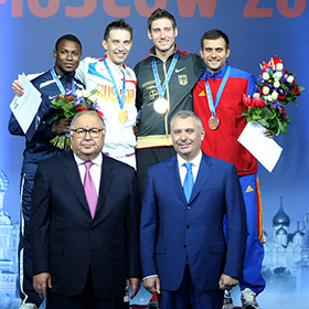 Наши поздравления!  Чемпионат мира по фехтованию завершился победой России!
