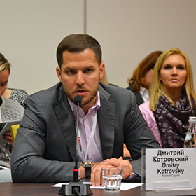 Дмитрий Котровский, партнер девелоперской компании «Химки Групп» принял участие в деловой программе форума PROESTATE